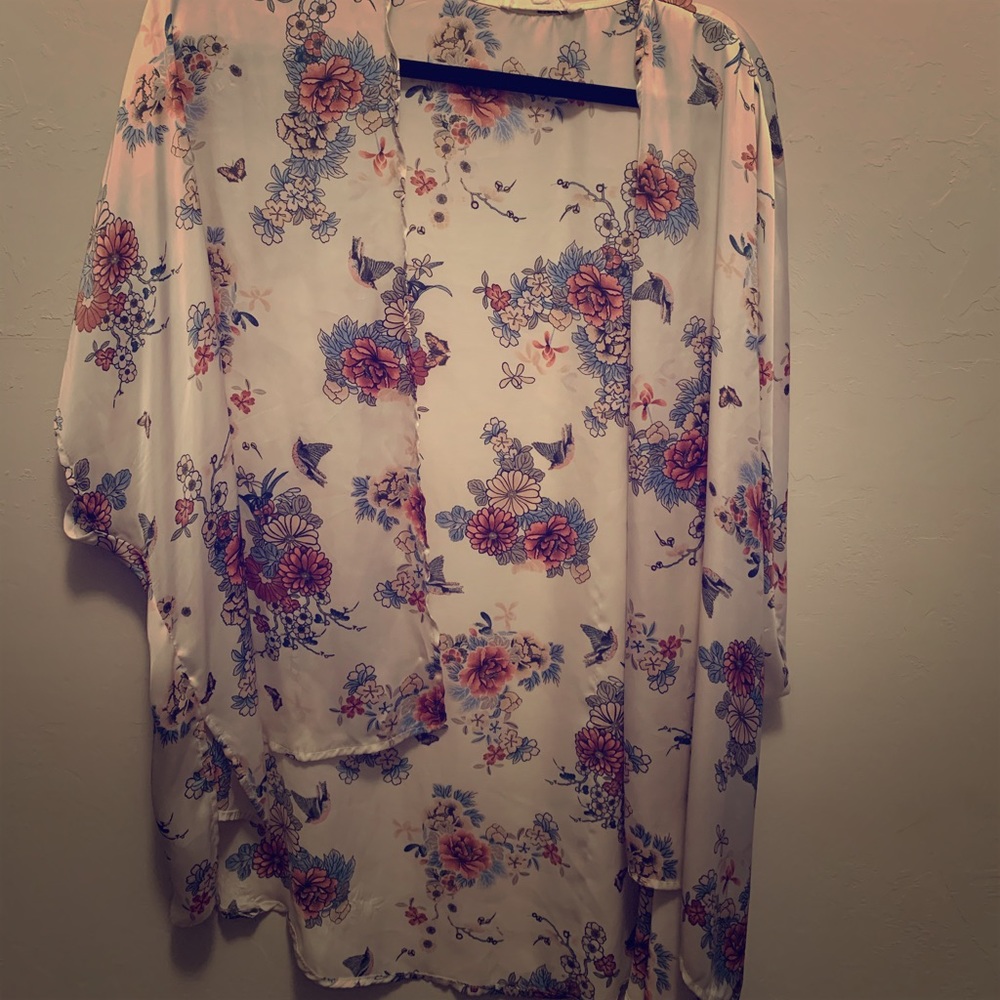 Floral kimono